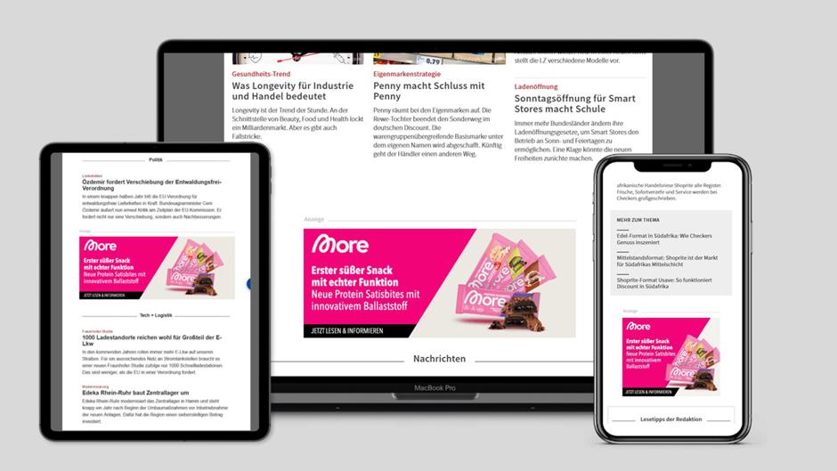 Für zusätzliche Aufmerksamkeit: Banner in LZ Optik auf der Website und im LZ Newsletter verweisen zwei Wochen lang auf Ihr Advertorial.