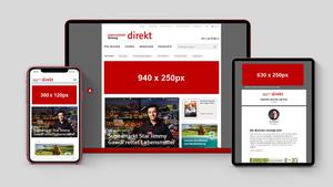 LZ direkt Digital Formate Billboard